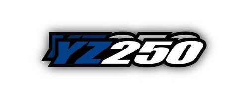 Yamaha yz250 swingarm stickers - yamaha,