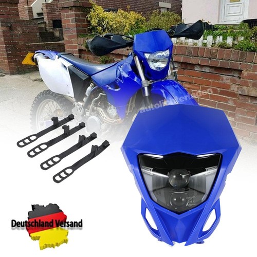 Carena faro led blu per - , yamaha