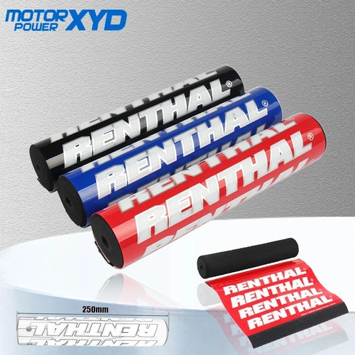 Renthal 250mm blu manubrio bar - blu,
