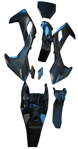 Set carene tipo nero - set, di